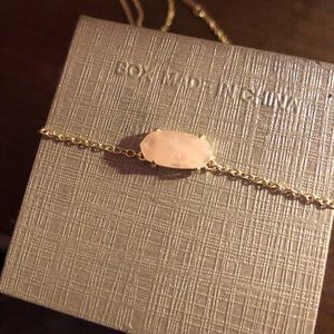 Kendra Scott Necklace pink stone